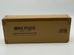 One Piece Card Game Japanese 2nd Anniversary Set Sealed - Image 1