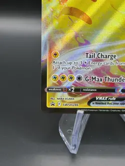Pikachu VMAX - SWSH286 - Pokemon Promo Sword & Shield Ultra Rare Card NM - Image 3