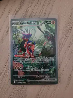 Koraidon EX Sir 247/198 SV01 Scarlet & Violet Base Set Pokemon Card - Image 1