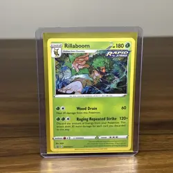 Rillaboom #SWSH277 Crown Zenith - Cosmos Holo Promo Pokemon Card - Image 1