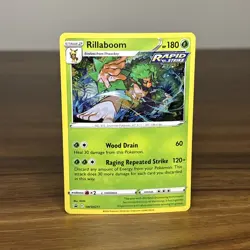 Rillaboom #SWSH277 Crown Zenith - Cosmos Holo Promo Pokemon Card - Image 2