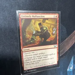 Mtg Untimely Malfunction - Duskmourn: House of Horror + Bonus Foils - Image 3