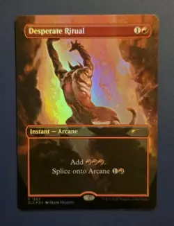Desperate Ritual - LP - Foil - MTG Secret Lair Frank Frazetta - Image 1