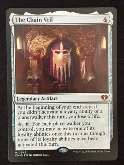 1x MTG The Chain Veil - Commander Masters (CMM) #943 - Magic the Gathering - Image 1