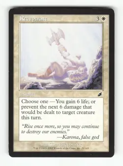 Recuperate C Scourge 21 LP Normal Magic: The Gathering - Image 1
