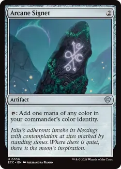 Arcane Signet Commander: Lorwyn Eclipsed Regular - Image 1