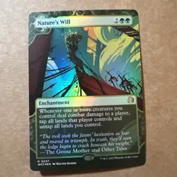 Nature's Will Wilds of Eldraine: Enchanting Tales Foil - Image 1