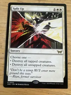Split Up Duskmourn: House of Horror Regular MTG Magic NM - Image 1