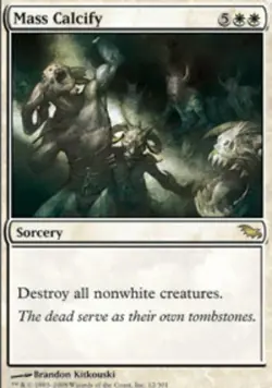 Mass Calcify - Shadowmoor #12/301 MTG Magic The Gathering - Image 1