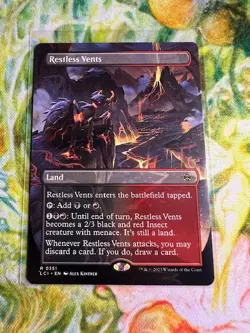 Restless Vents (Borderless) MTG: LCI *Pack Fresh* - Image 1