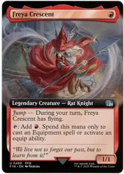 Freya Crescent (Extended Art) - 0460 - Final Fantasy - MTG - NM/M - Image 1