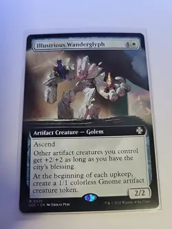 Illustrious Wanderglyph (Extended Art) Commander: the Lost Caverns of Ixalan... - Image 1