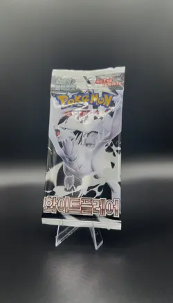 {US SELLER} Pokemon Card White Flare SV11W sealed Korean Booster Pack - Image 1
