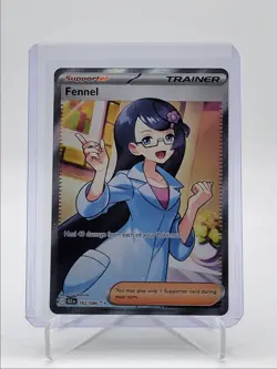 FENNEL 2025 POKEMON BLACK BOLT ULTRA RARE FULL ART 162/086 Q5542 - Image 1