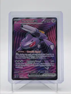 GENESECT EX 2025 POKEMON BLACK BOLT ULTRA RARE FULL ART 161/086 Q5542 - Image 1