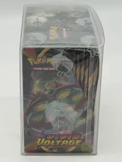 Pokemon TCG Sword & Shield Vivid Voltage Booster Box Sealed w/ Plastic Case - Image 3