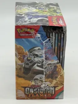 Pokemon TCG Scarlet & Violet Obsidian Flames Booster Box Sealed - Image 3