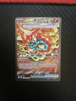 Pokemon Twilight Masquerade Hearthflame Mask Ogerpon ex 212/167 SIR NM - Image 1