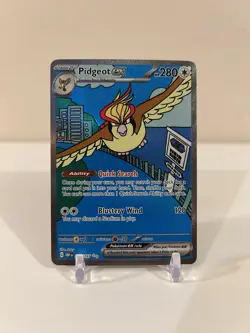 Pokemon SV03: Obsidian Flames Pidgeot ex 225/197 SIR English NM - Image 1