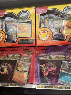 NEW 2 Ascended Heroes (AH) 3-pack Blisters & 2 Pokemon Day With Coin & Promo! 🤩 - Image 1