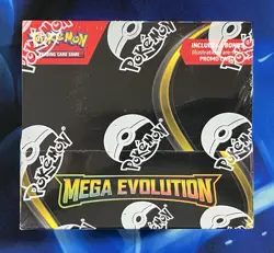 Pokemon 2025 Mega Evolution Base Booster Box Enhanced W Promo TCG Sealed Nm Mint - Image 1