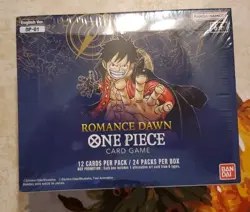 One Piece OP-01 Romance Dawn SEALED Booster Box English White Bottom - Image 1