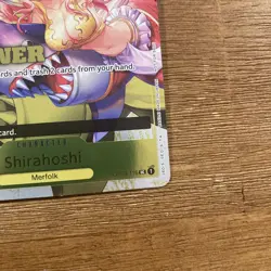 One Piece TCG- Shirahoshi Winner - OP03-116 - Full Art English - Image 3