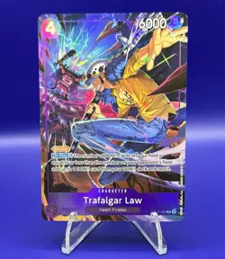 Trafalgar Law (Illustration Box Vol.6) P-093 One Piece Promotion Cards Foil - Image 1
