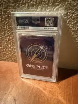 2025 ONE PIECE OP11-A FIST OF DIVINE SPEED SPECIAL ALTERNATE ART SHANKS PSA 10 - Image 3