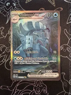 Pokemon TCG Golisopod ex Paradox Rift 246/182 Holo Special Illustration Rare - Image 1