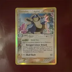Pokemon Blastoise Crystal Guardians Delta Species 2/100 Reverse Holo - Image 1