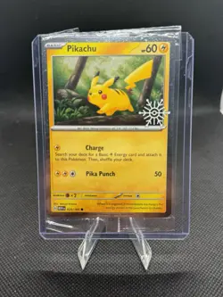 Pikachu - (Holiday Calendar) 025/165 Miscellaneous Cards & Products Holo - Image 3