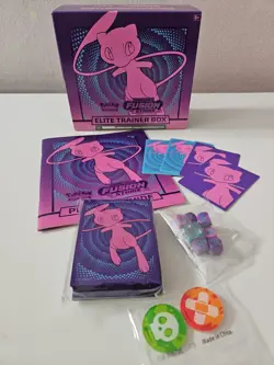 Empty Pokemon Fusion Strike Elite Trainer Box w accessories, One Random Pack - Image 2