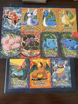 Pokemon Topps Stage Cards Lot #5 – 31 Cards (1999) - Image 1