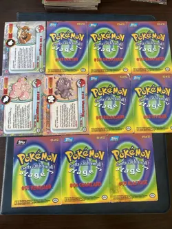 Pokemon Topps Stage Cards Lot #5 – 31 Cards (1999) - Image 3