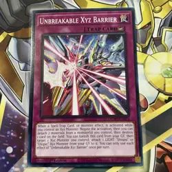 Unbreakable Xyz Barrier DUAD-EN074 Duelist's Advance 1st Edition Yugioh Card M/N - Image 1