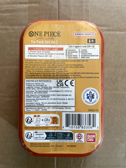 One Piece Card Game Tin Pack Set Vol.2 TS-02 OP13 New Sealed - Image 2