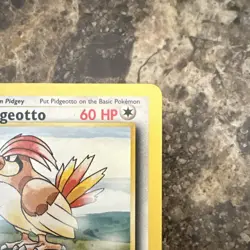 Pokemon TCG Pidgeotto 1999 Base Set 2 #28/130 Rare Card LP - Image 4