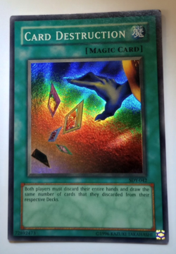 Card Destruction - (SDY-042 - Starter Deck: Yugi - Holo) - LP NM - Image 1
