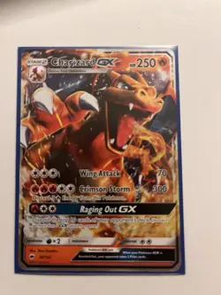 Pokemon TCG Charizard GX Holo Ultra Rare Card Burning Shadows 20/147 LP - Image 1