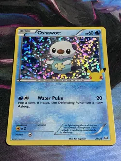Oshawott 021/025 McDonald's 25th Anniversary Holo Pokemon Card - Image 1