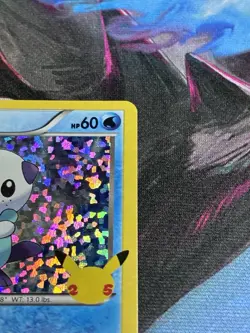Oshawott 021/025 McDonald's 25th Anniversary Holo Pokemon Card - Image 3