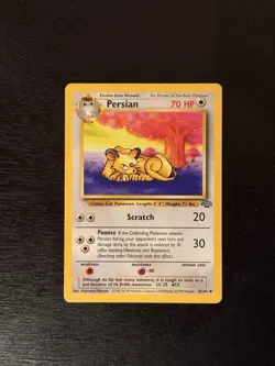 Persian 42/64 - Jungle Set - Uncommon Pokemon Card - LP - Image 1