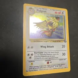 Pokemon TCG Pidgeot Jungle Holo Card 8/64 Unlimited Rare, LP Condition - Image 1