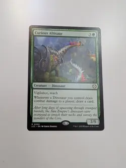 MTG - Curious Altisaur - The Lost Caverns of Ixalan NM/M Condition - Image 1