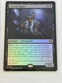Gloom Ripper Lorwyn Eclipsed Foil 102 - Image 1