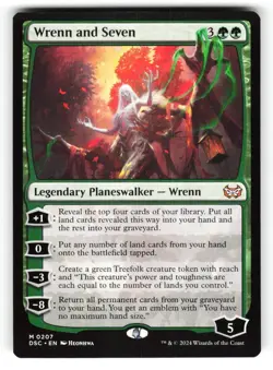 Wrenn And Seven #207 (NM) (DSC) (Non-Foil) MTG Magic - Image 1