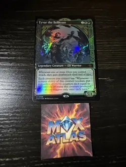 MTG - Tyvar the Bellicose - FOIL SHOWCASE - Leg Creature - MAT #98 - Mythic - NM - Image 1