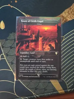 MTG Tower of Cirith Ungol Borderless LTC #519 - Image 1