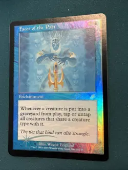 MTG Faces of the Past Scourge Foil NM - Image 3